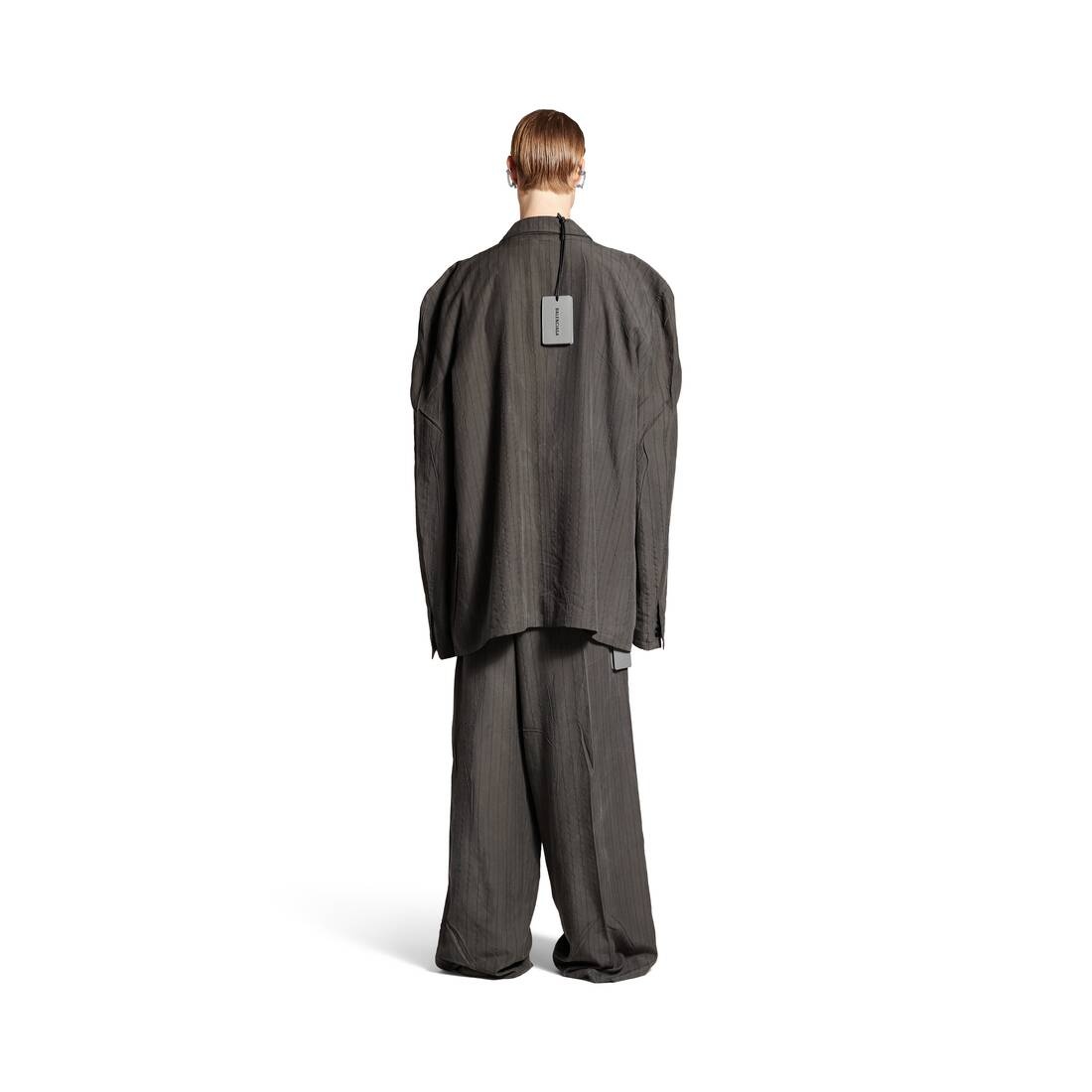 Men's Tailored Jacket in Grey - 4