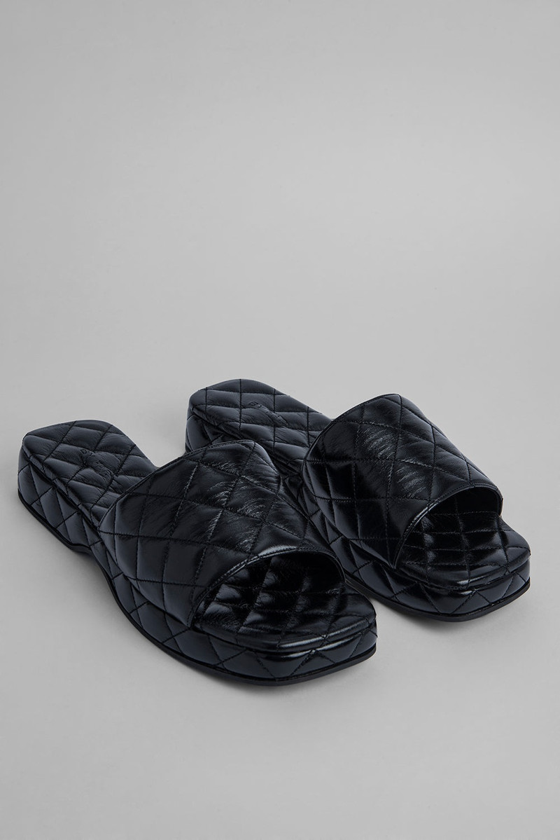 BY FAR Lilo Black Gloss Leather outlook