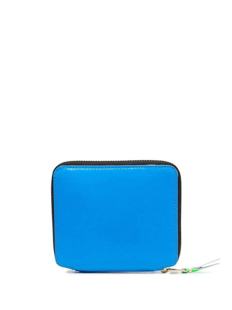 Comme Des Garçons leather colour-block wallet outlook