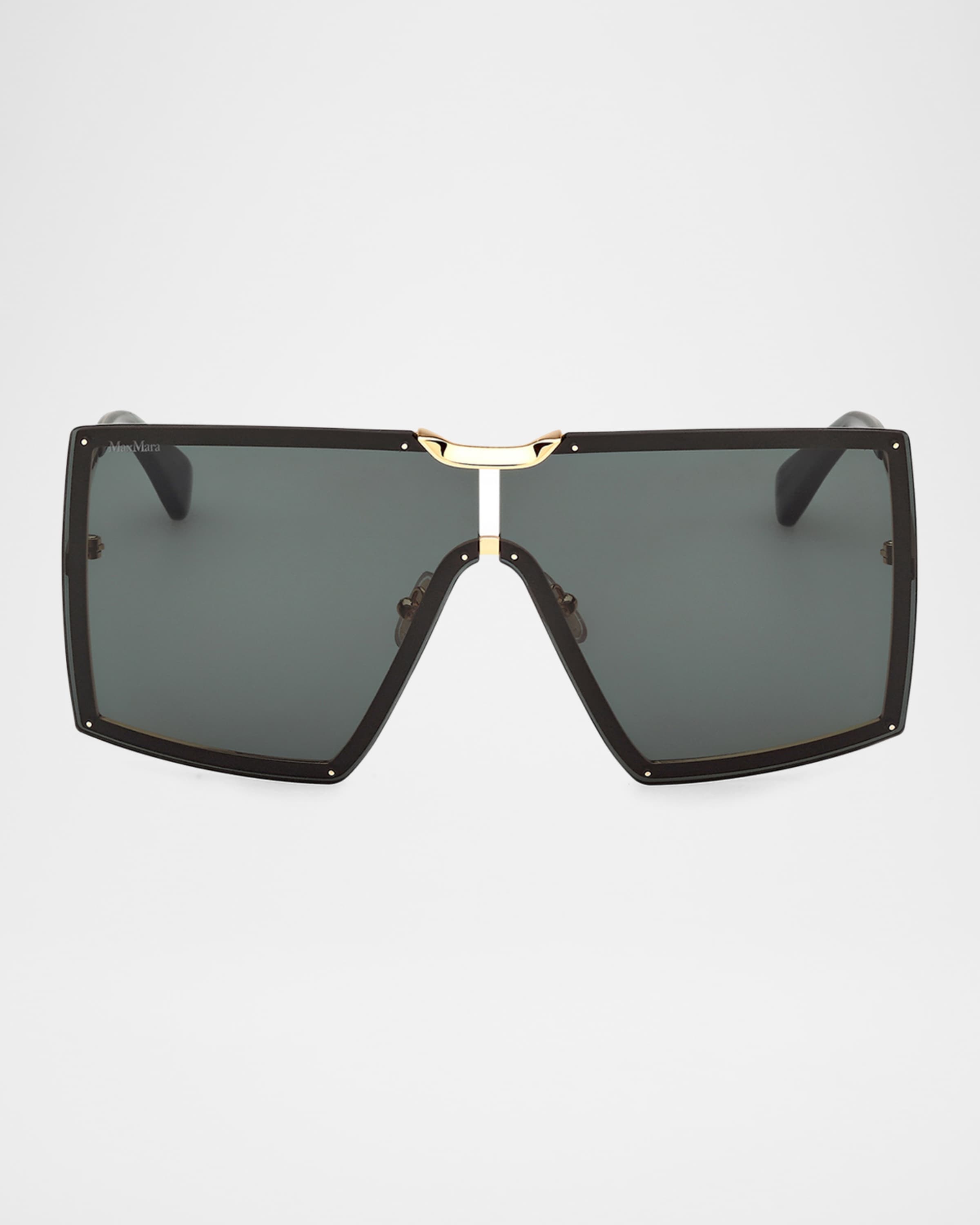 Shield Metal Sunglasses - 1