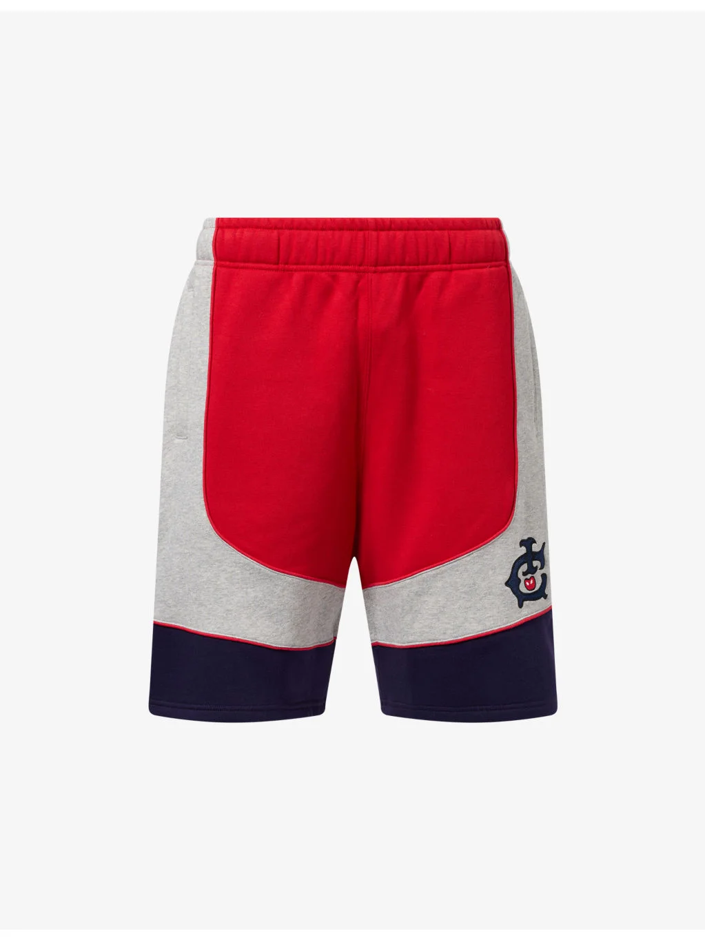 Panelled Warm-Up Cotton-Jersey Shorts - 1