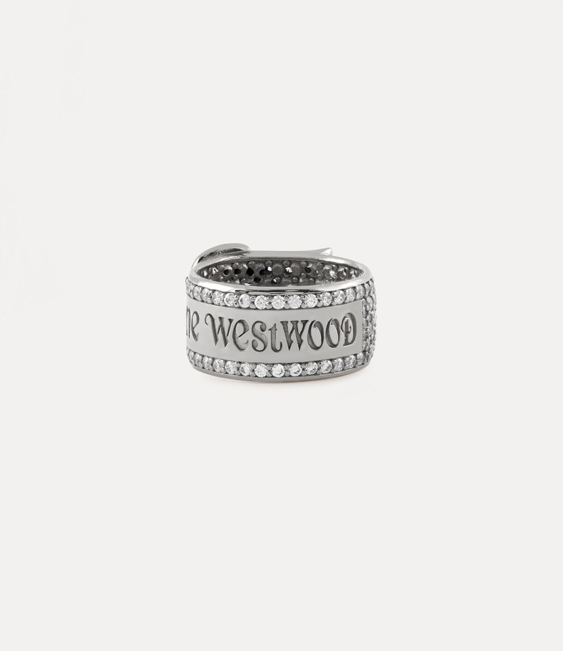 Vivienne Westwood PAVÉ BELT RING outlook