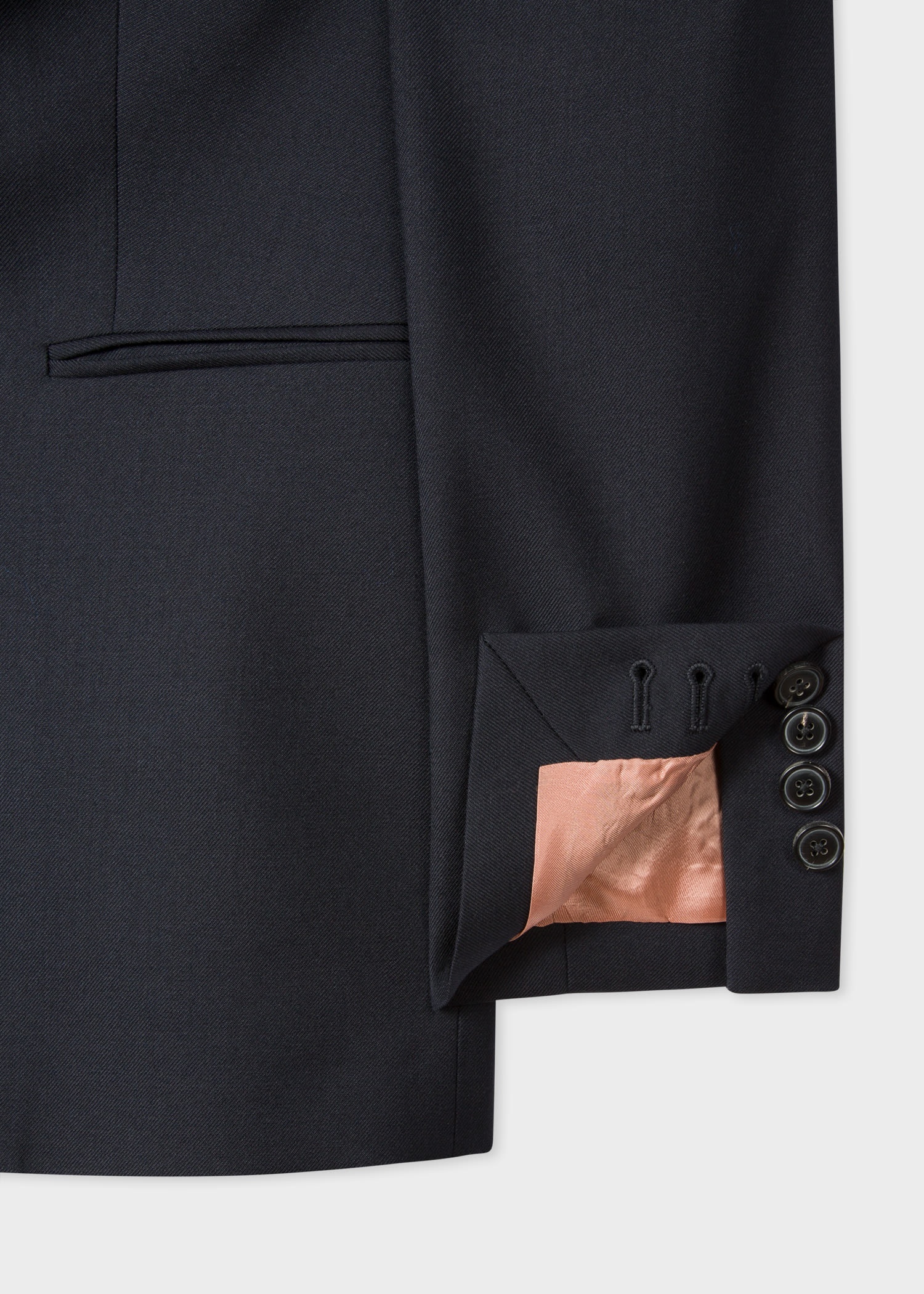 A Suit To Travel In - One-Button Wool Blazer - 4
