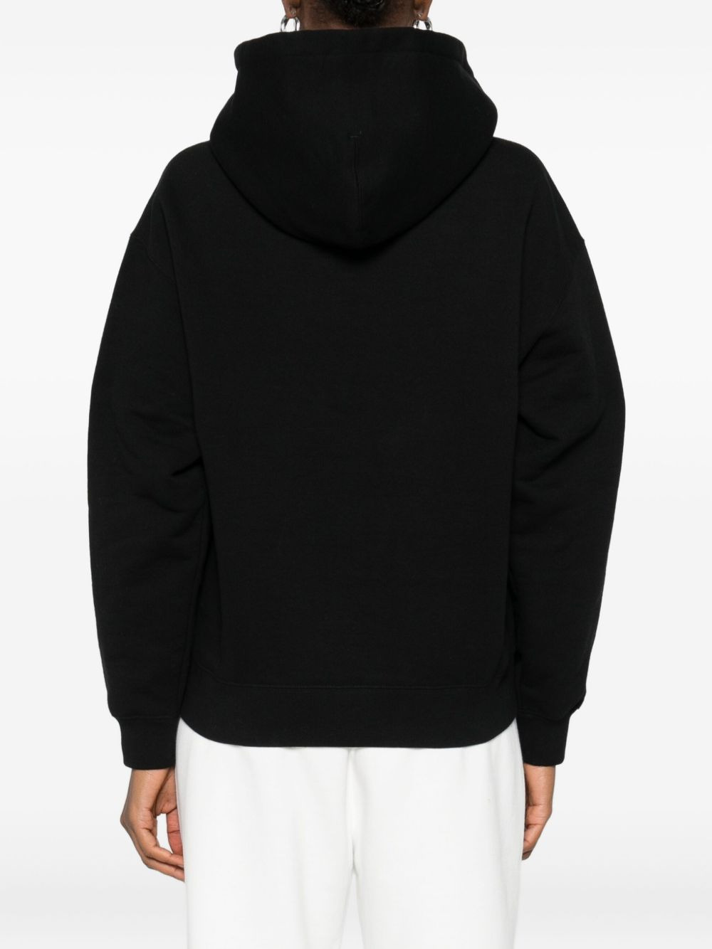 logo-print hoodie - 4