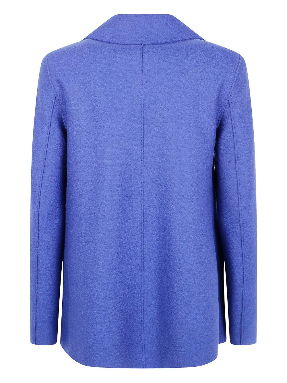 double-breasted wool coat - 2