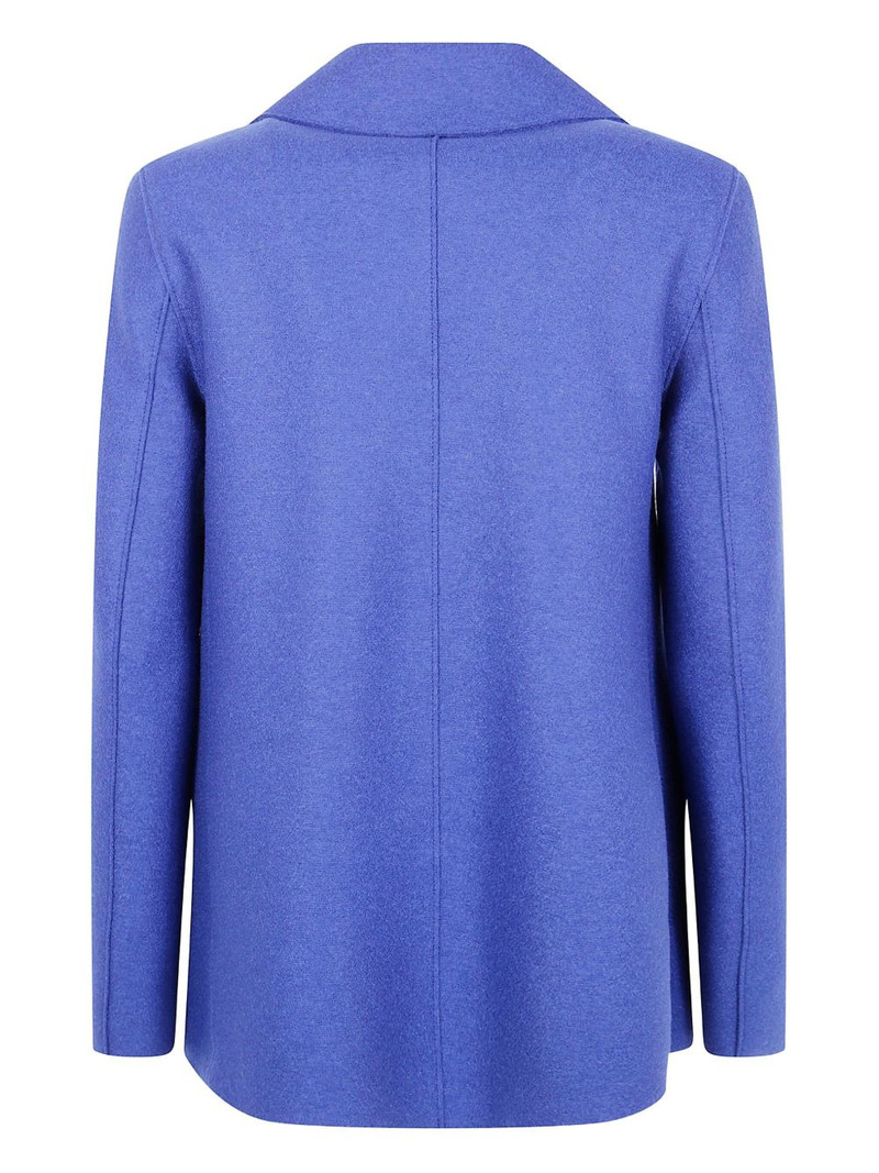 Harris Wharf London double-breasted wool coat outlook