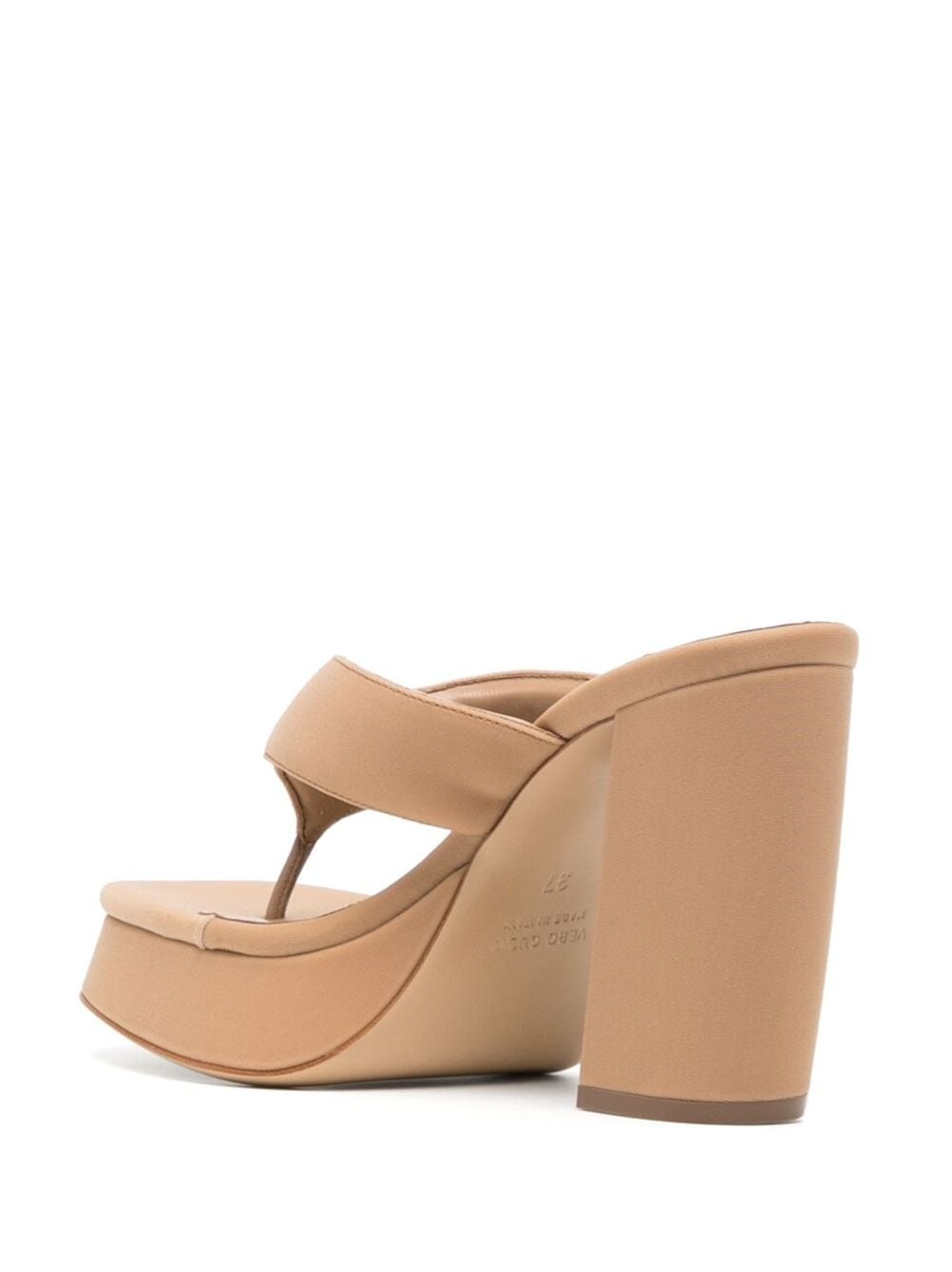 thong-strap 110mm sandals - 3