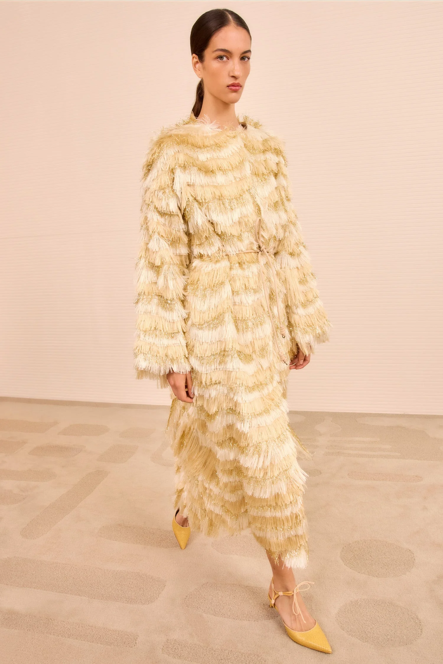 Theo Fringe Coat - 1