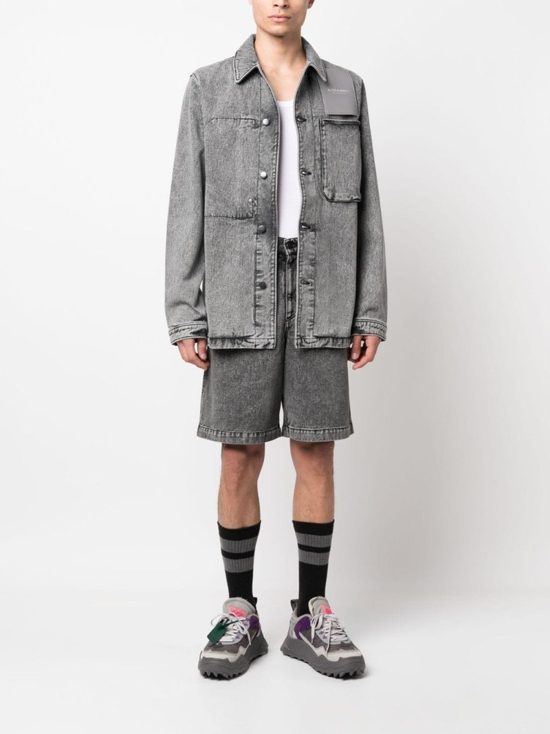A-COLD-WALL* faded denim shorts outlook