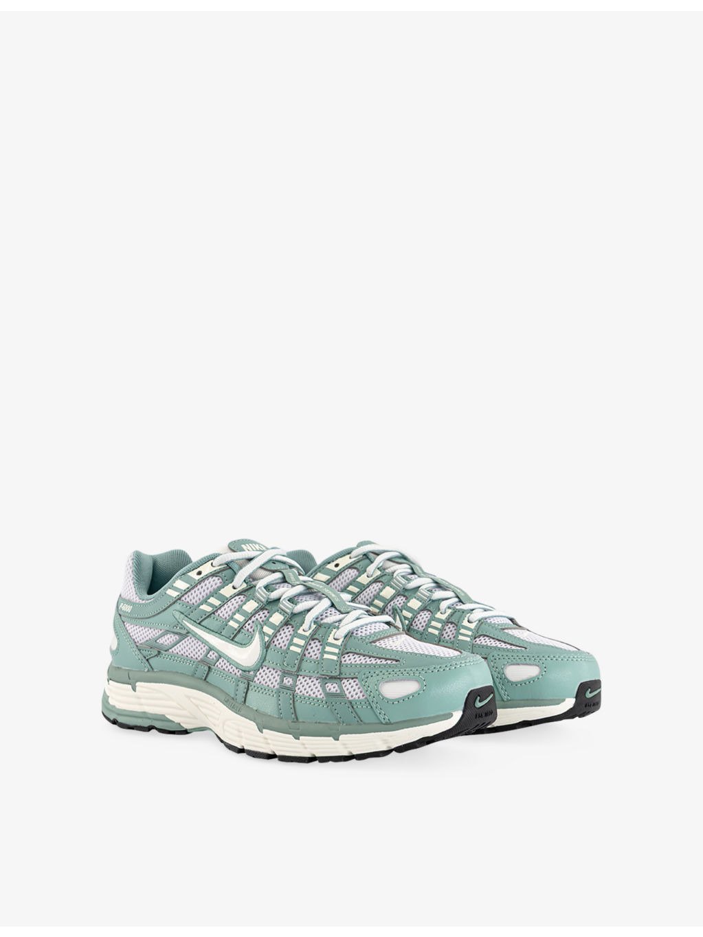 P-6000 Mesh and Leather Trainers - 3