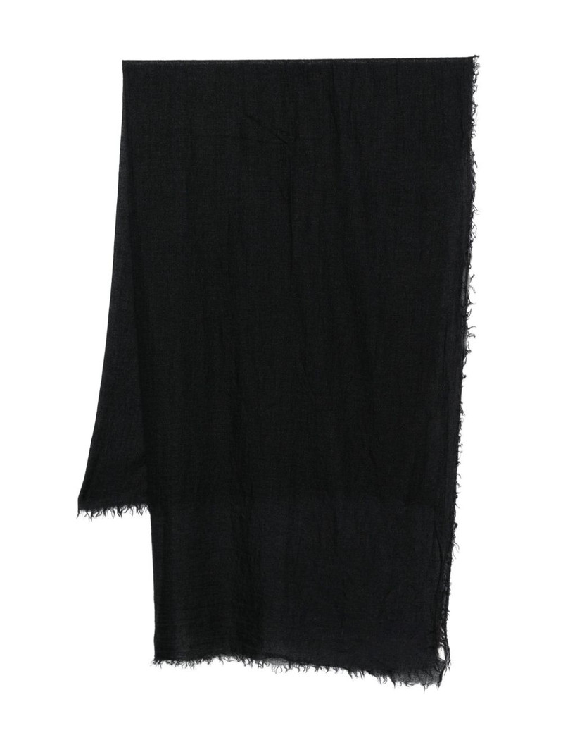 frayed-edge scarf 1
