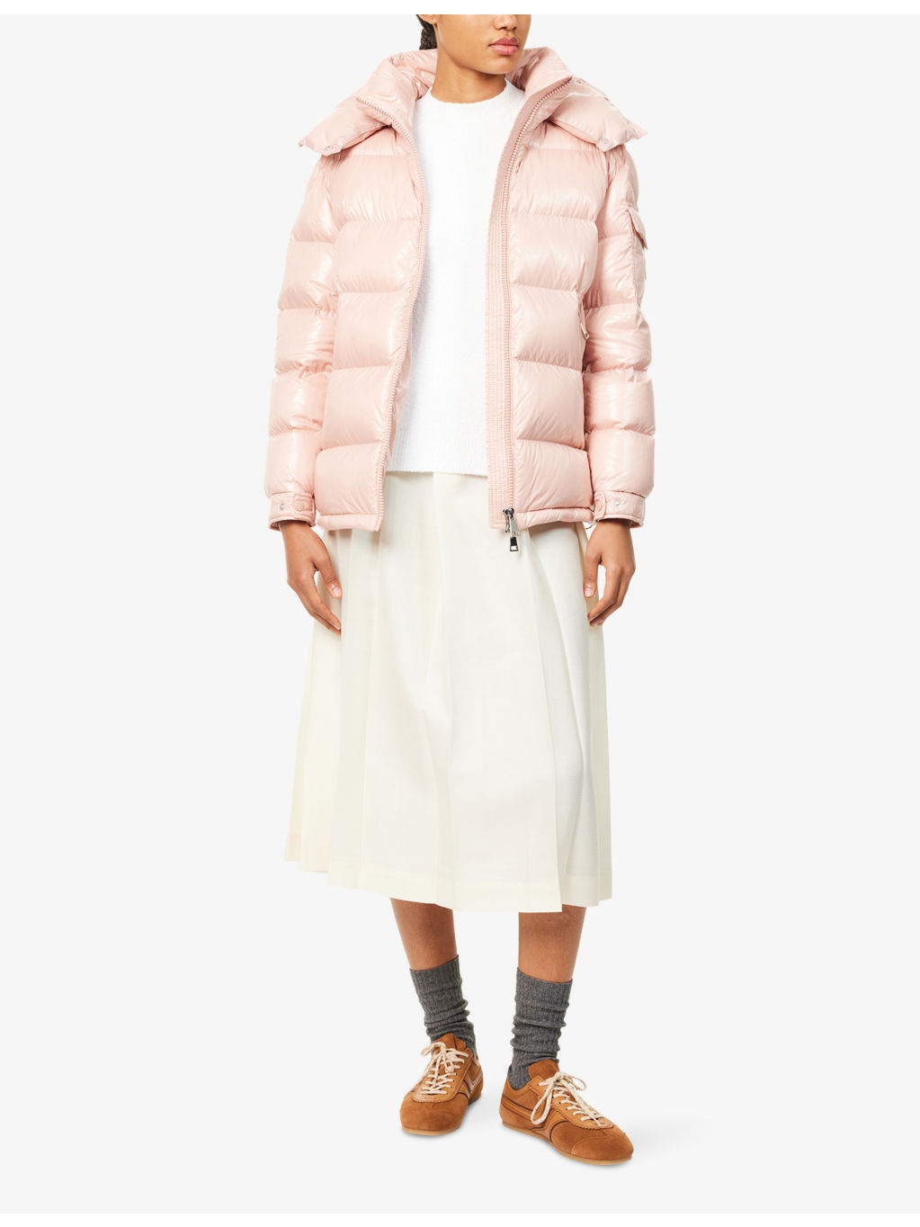 Maire Hooded Shell-Down Jacket - 2