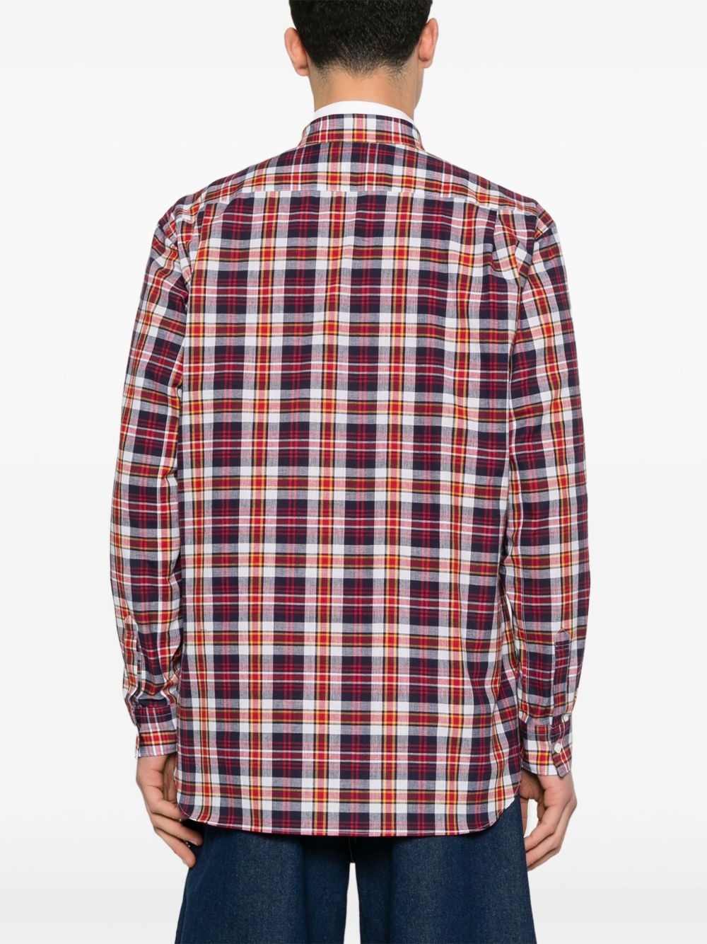 plaid-check shirt - 4