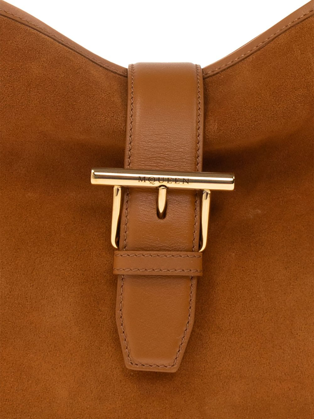 T-Bar suede shoulder bag - 5
