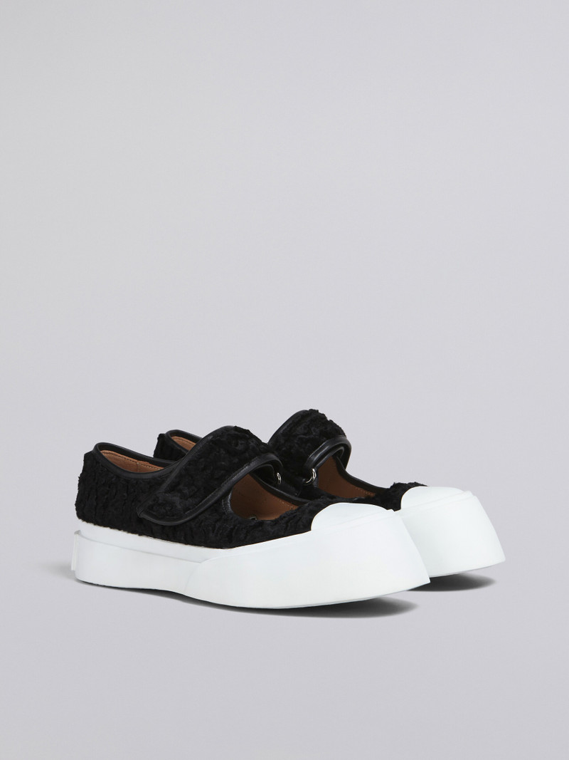 Marni CURLY FABRIC PABLO MARY-JANE SNEAKER outlook