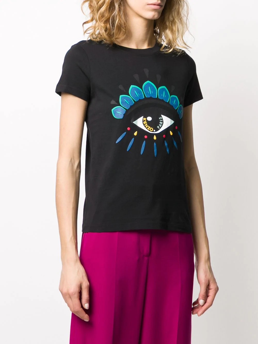 Eye graphic-print T-shirt - 3