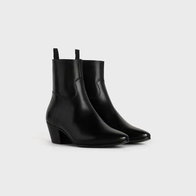 CELINE Celine Jacno Zipped Boot in Shiny calfskin outlook