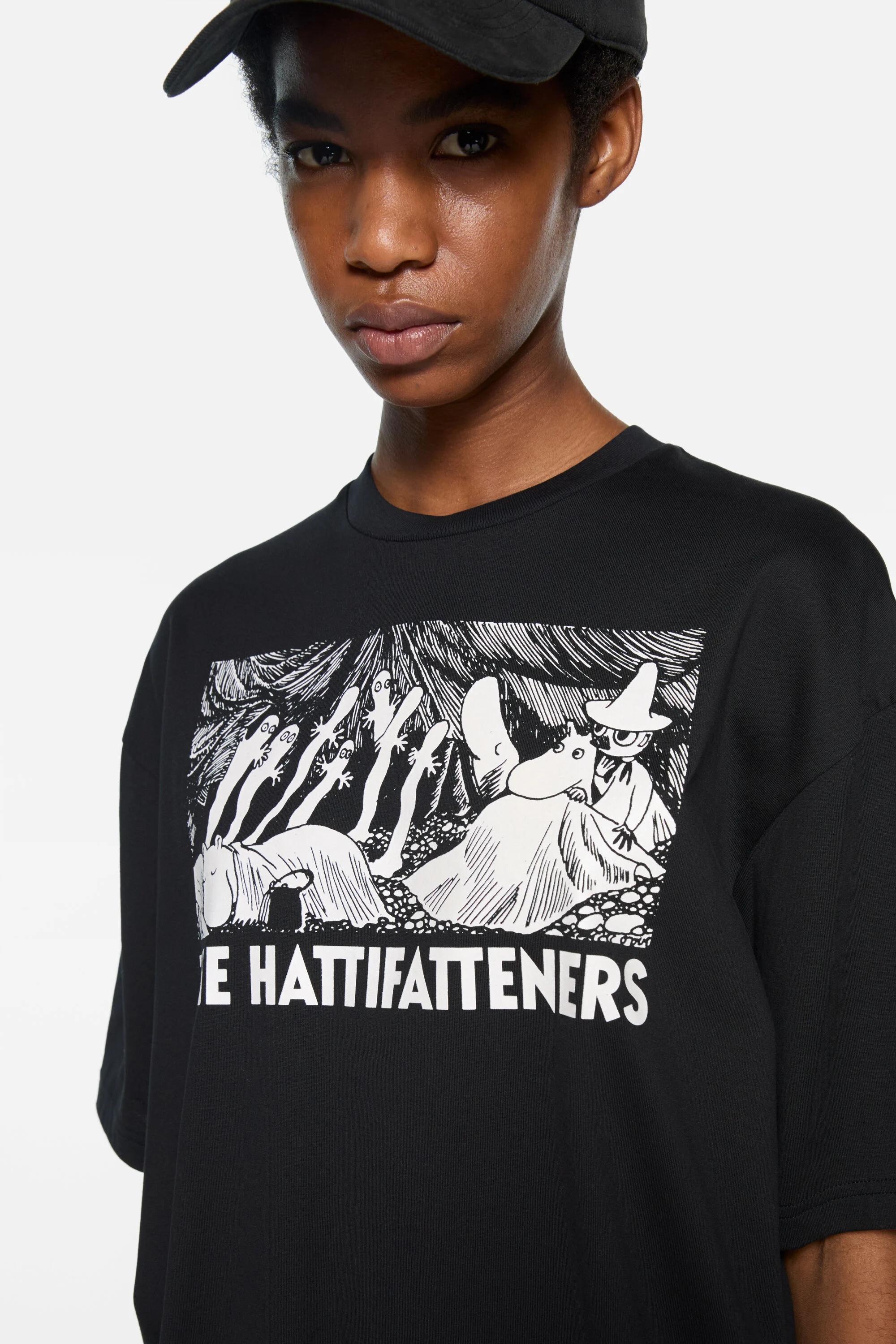 T-shirt - Acne Studios x Moomin - Black - 4