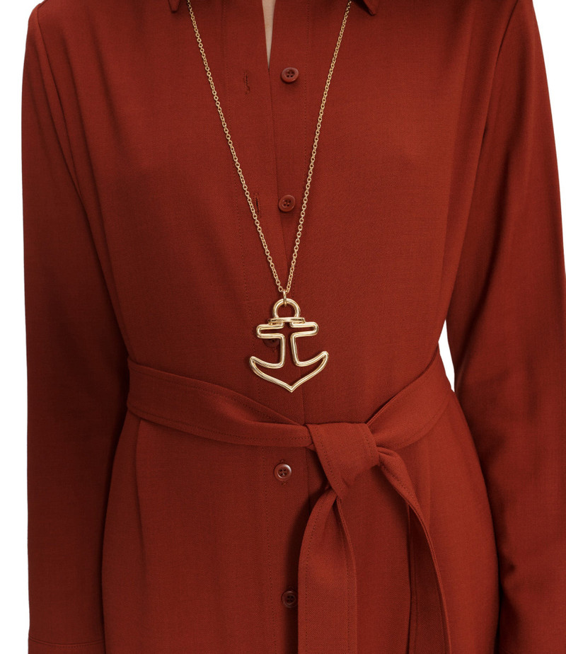 A.P.C. Ancre long necklace outlook