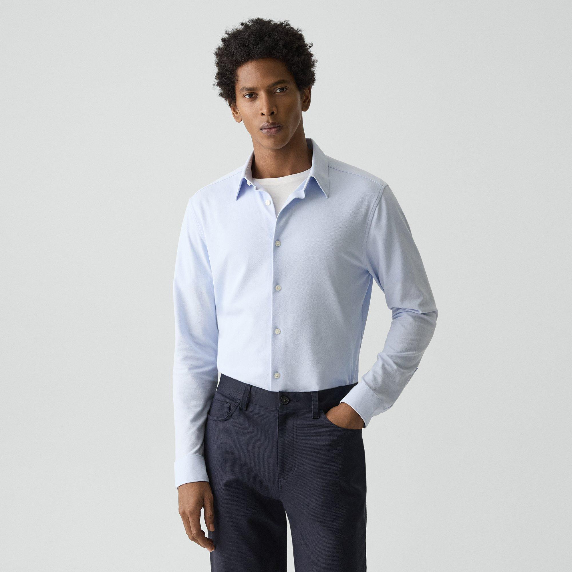 Sylvain Shirt in Structure Twill - 3