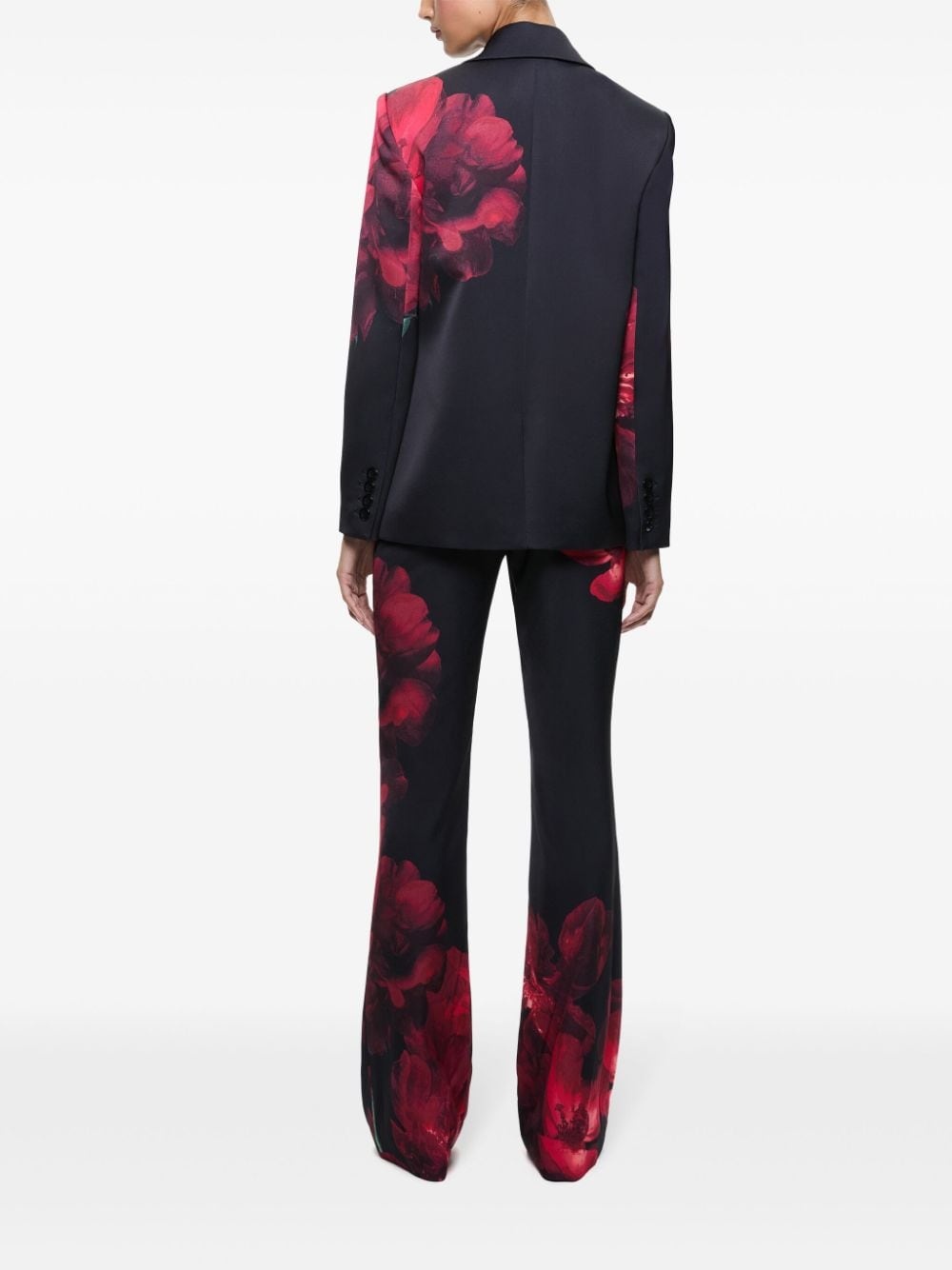 Silas floral-print blazer - 4