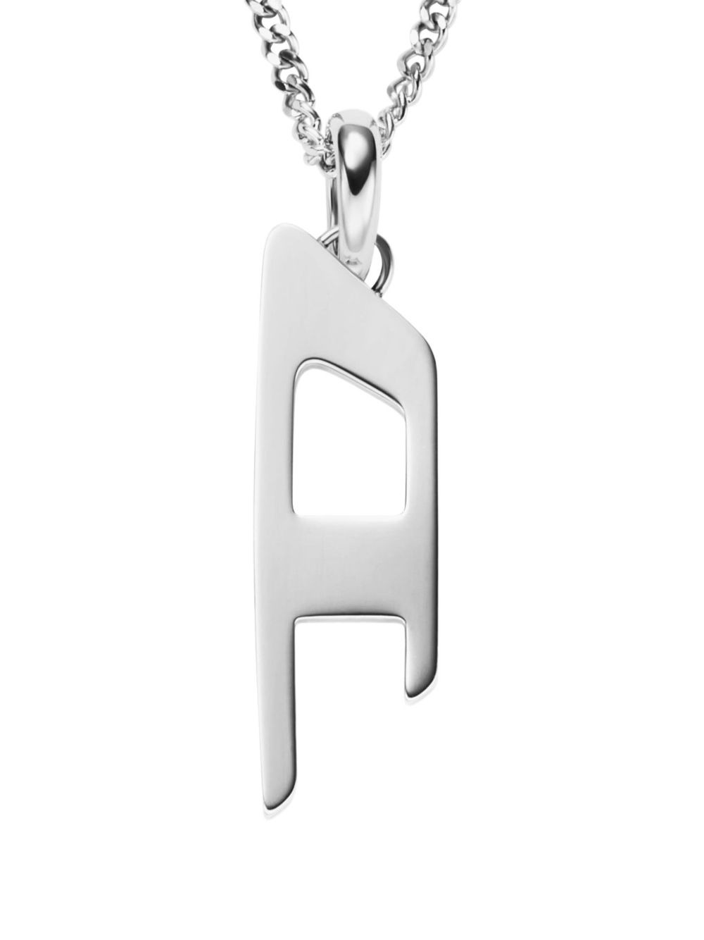 logo-pendant necklace - 3