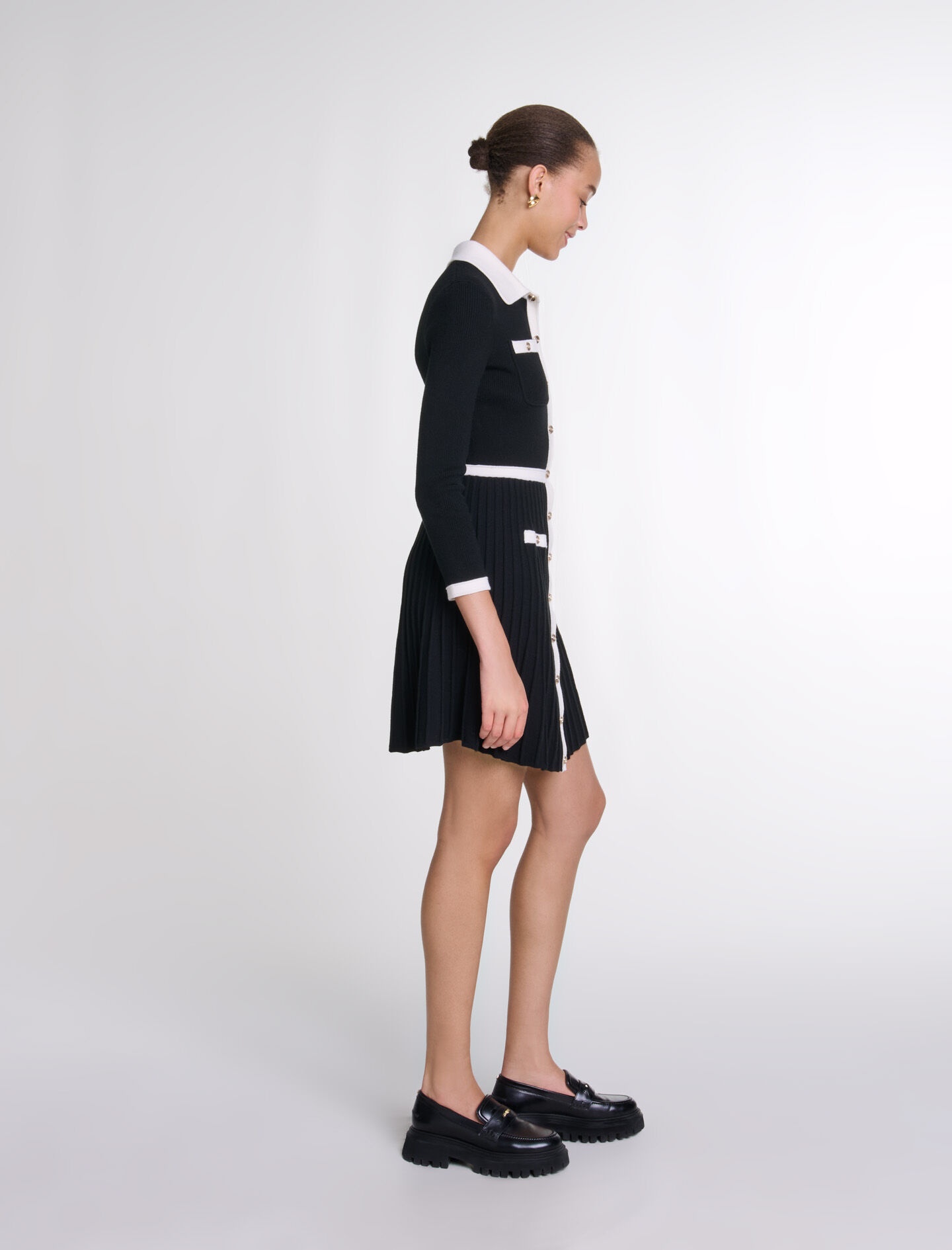 Short knit dress - 3