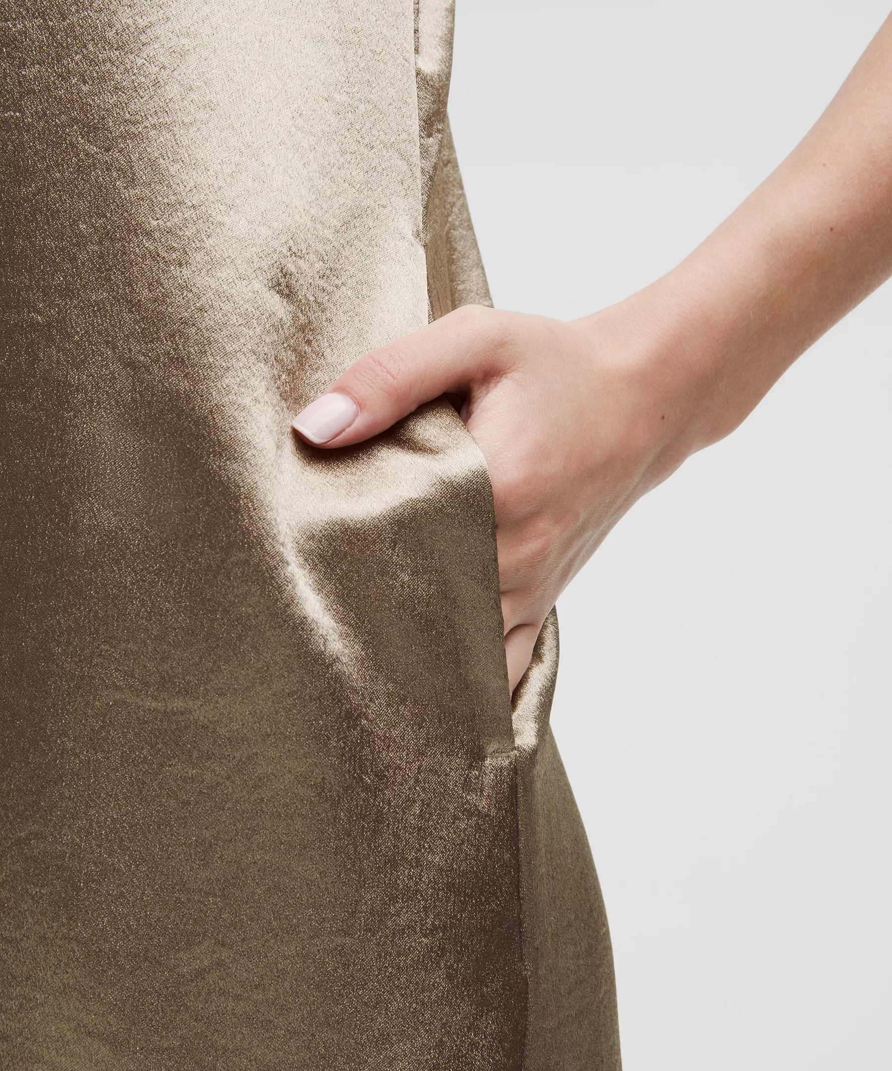 Maxi Satin Slip Dress - 4