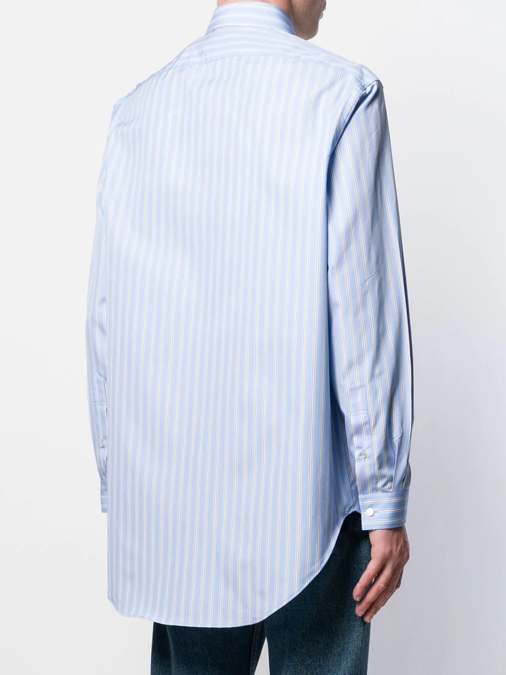 oversized stripe shirt - 4