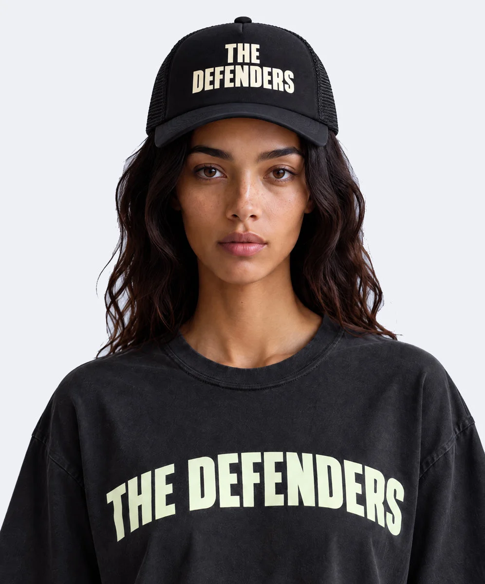 Defender Trucker Cap - Black - 1