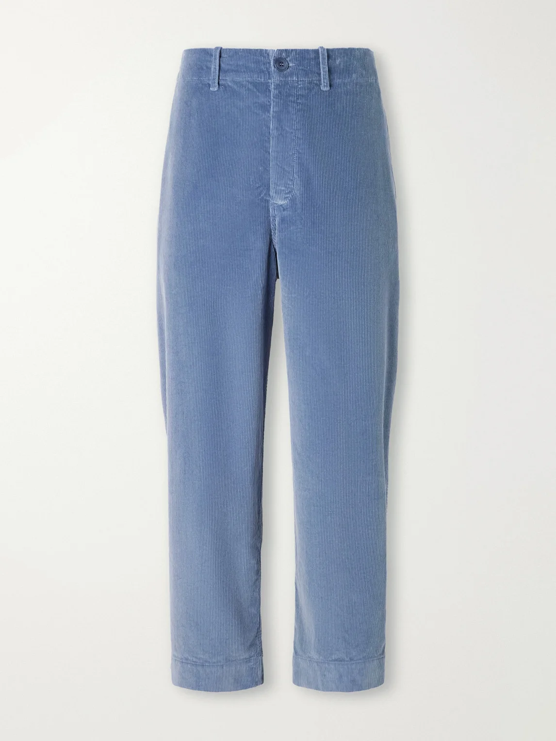 Albello Straight-Leg Cotton-Corduroy Trousers - 1