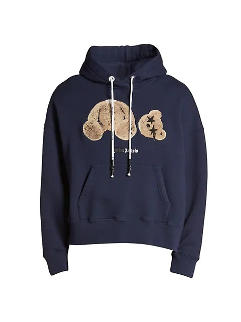 Bear Hoodie Sweatshirt - 1