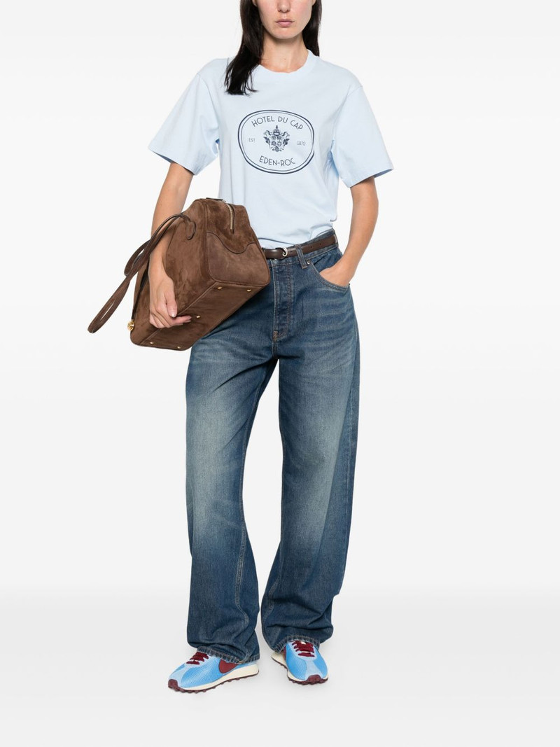 Sporty & Rich Eden graphic-detail T-shirt outlook