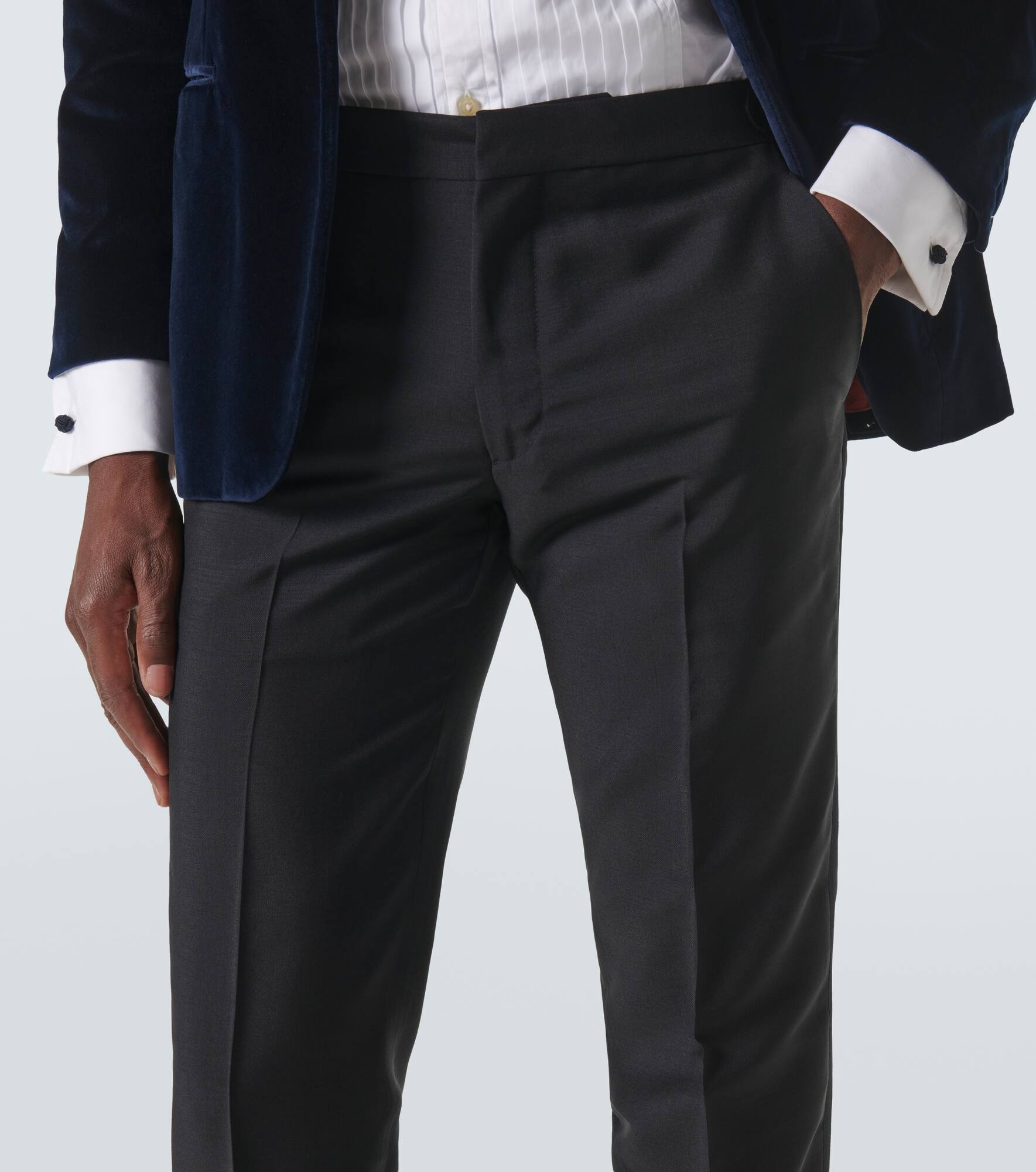 Modluca wool tuxedo pants - 5