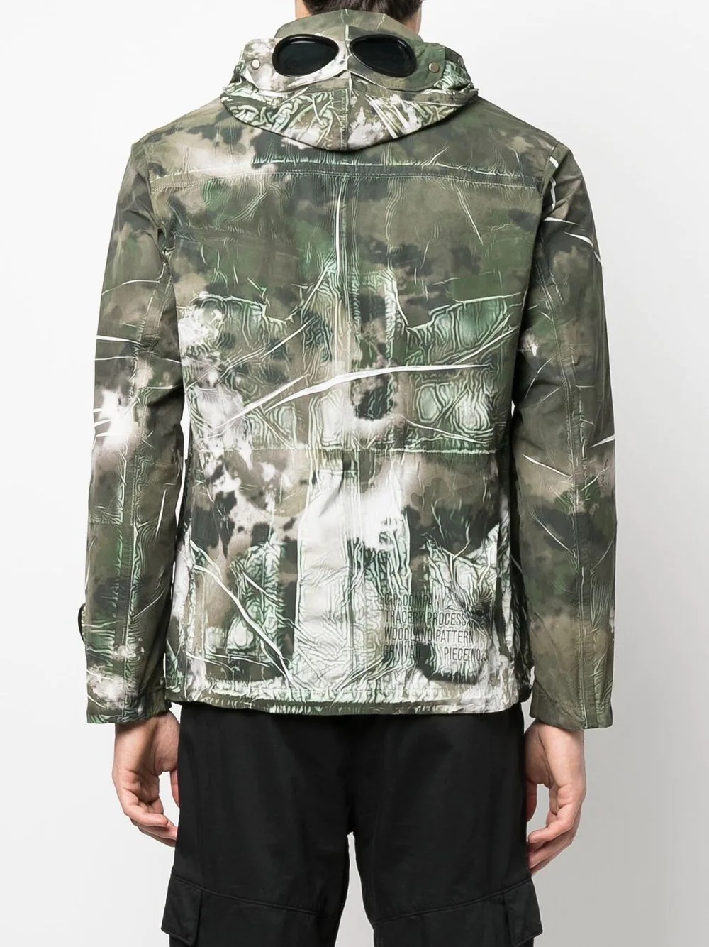 lightweight abstract-print jacket - 4