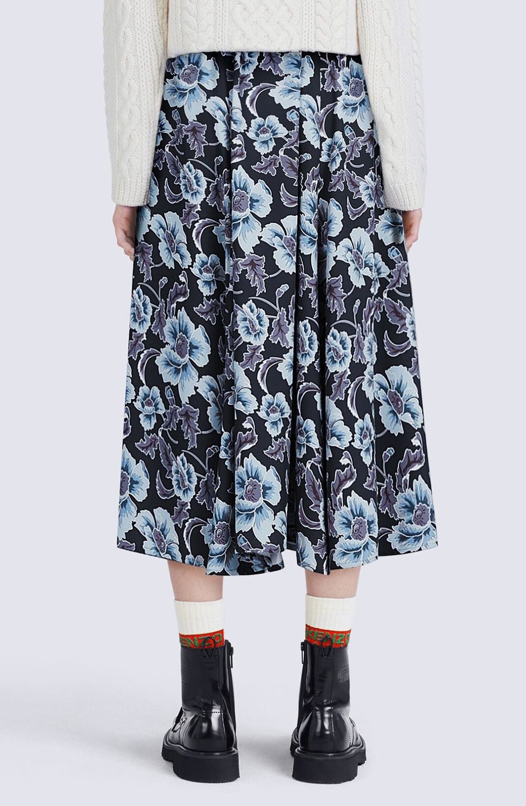 'Jungle Camo' midi skirt - 5