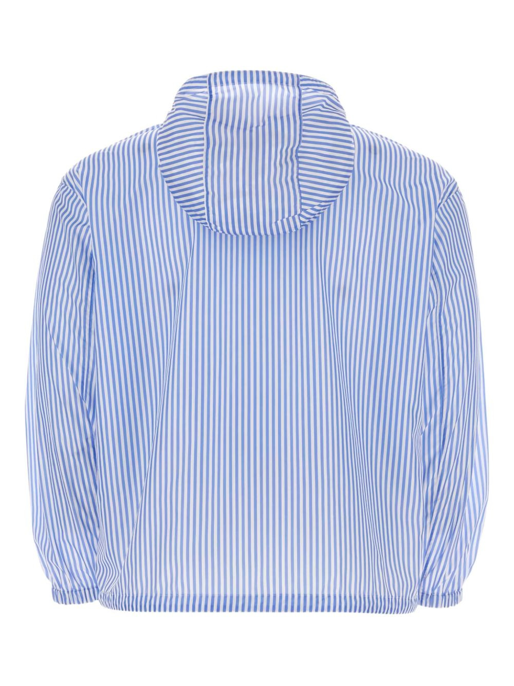 striped hooded windbreaker - 2