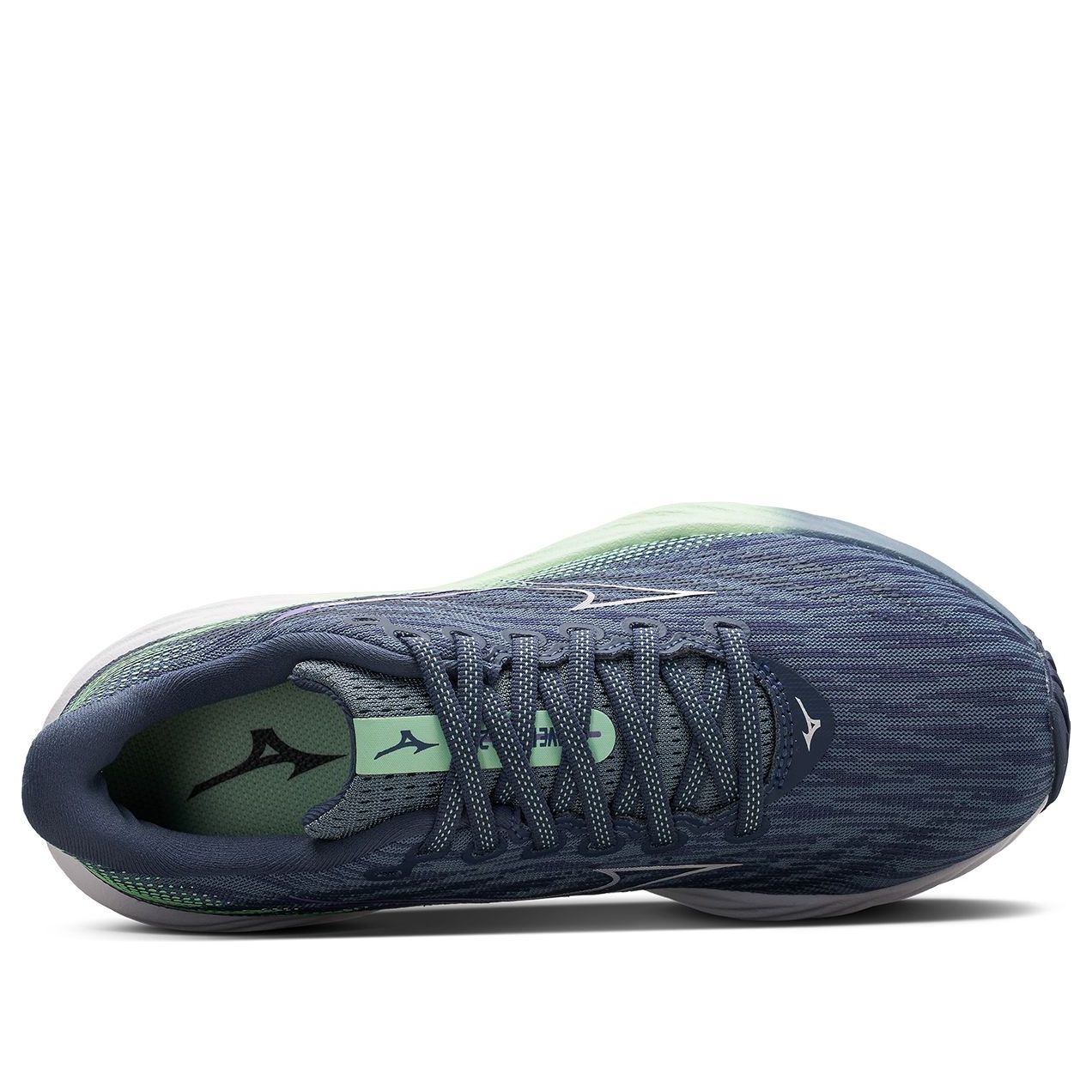 (WMNS) Mizuno Wave Rider 28 'Smokey Blue Mint Green' J1GD240371 - 3