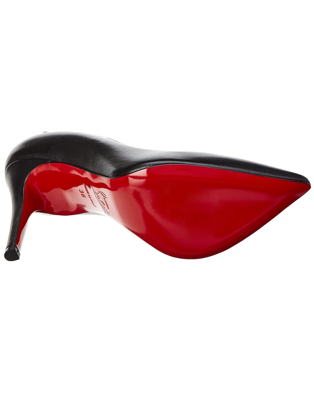 Christian Louboutin Pigalle 100 Leather Pump - 4