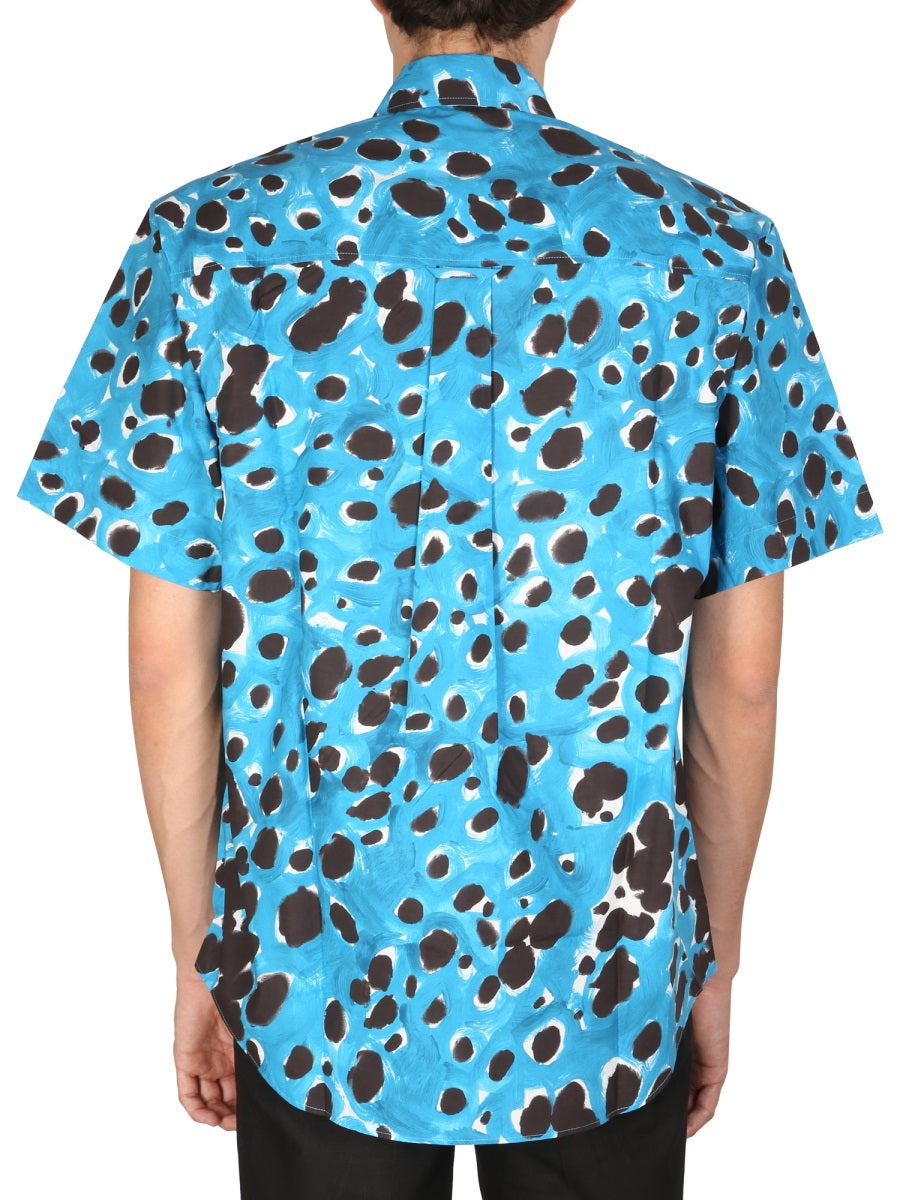 Marni Men "Pop Dots" Print Shirt - 3