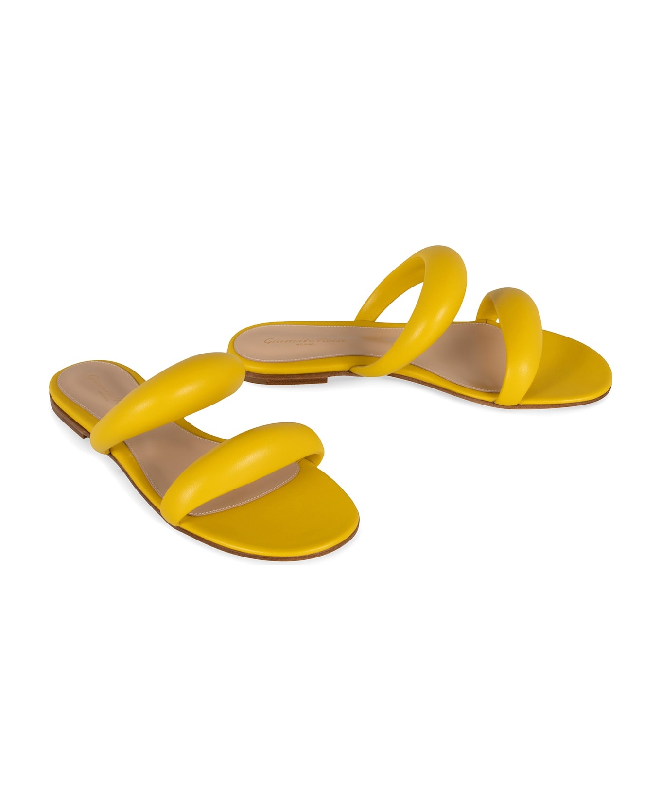 Leather Slides - 3