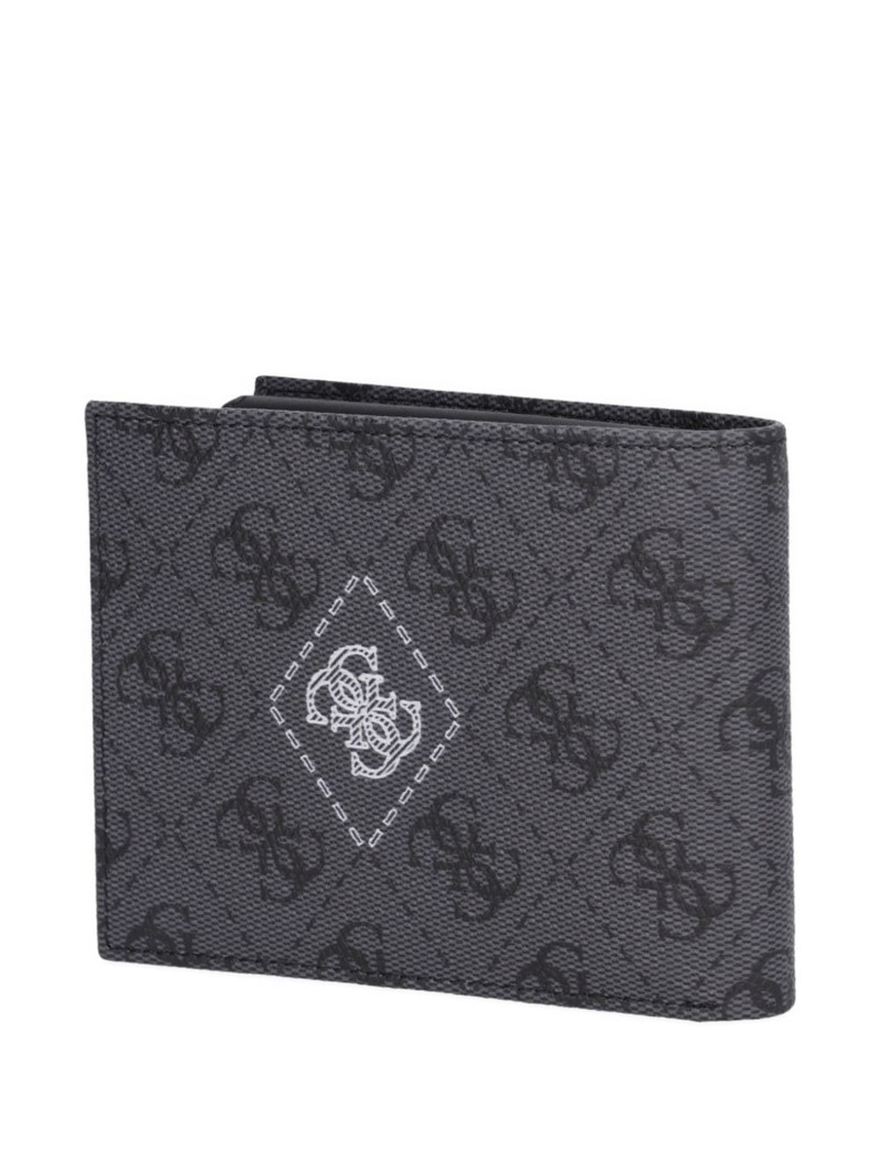 GUESS USA Milano 4G logo monogram patterned wallet outlook