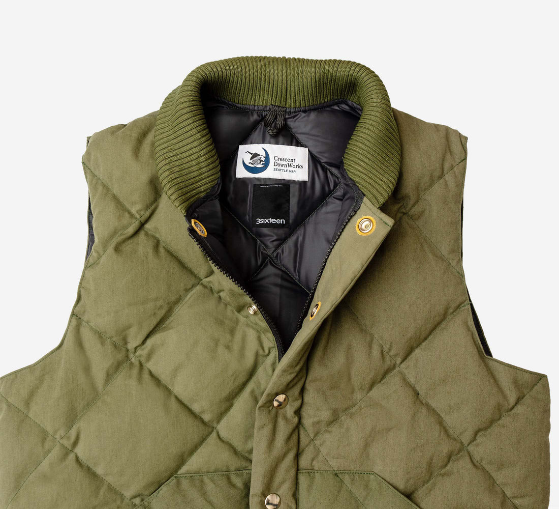 CDW Down Vest - Vintage Military - 3