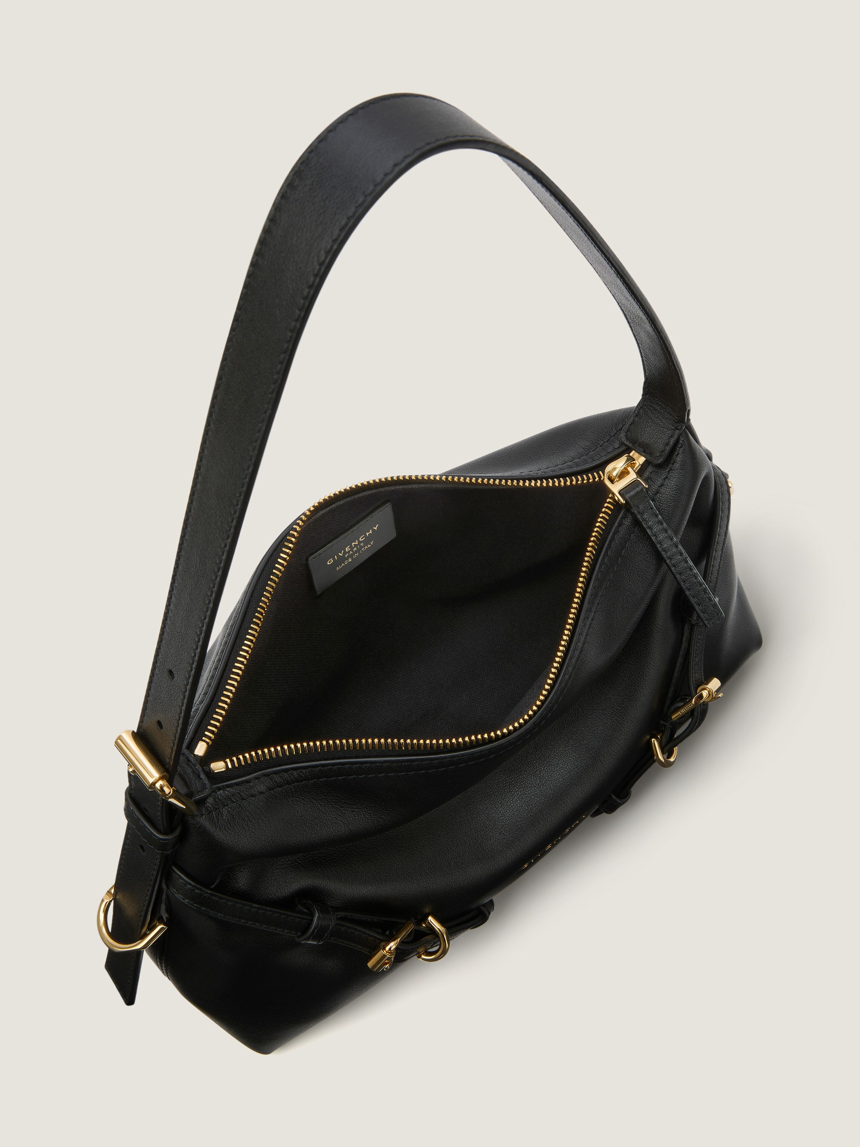 MINI VOYOU BAG IN SHINY LEATHER - 5