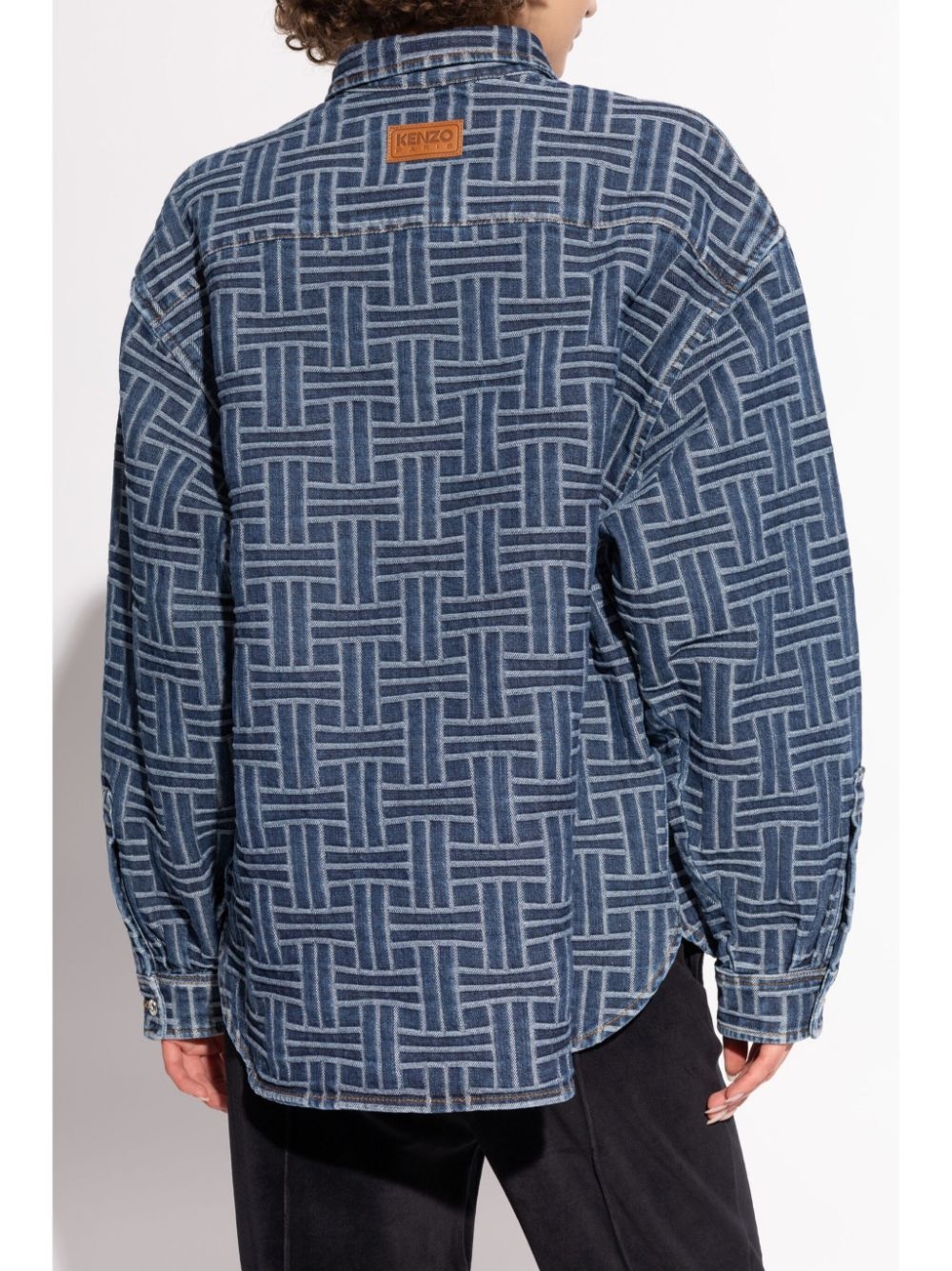 Weave Loose Japanese denim shirt - 4