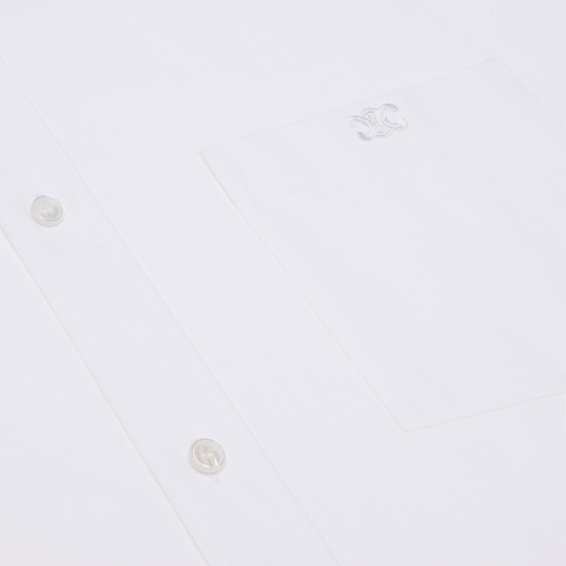 painter shirt dress in cotton batiste 4