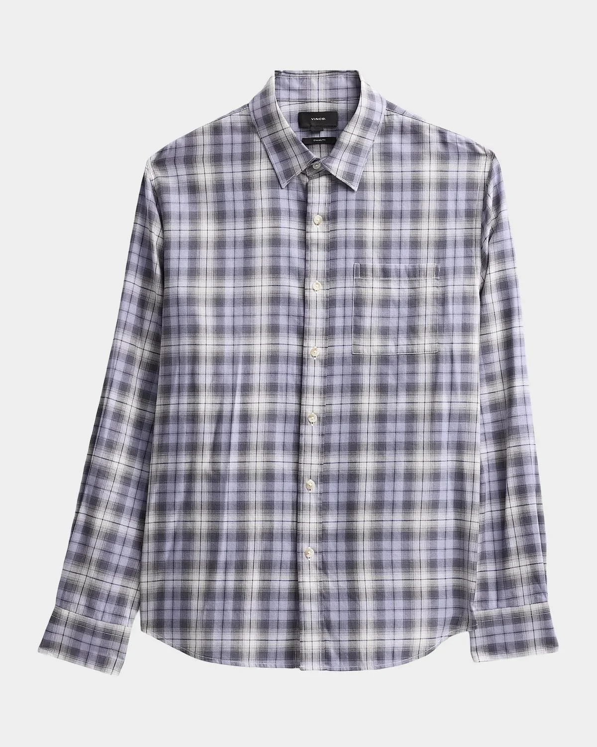 Men's Exchange Plaid Button-Down Shirt - 1