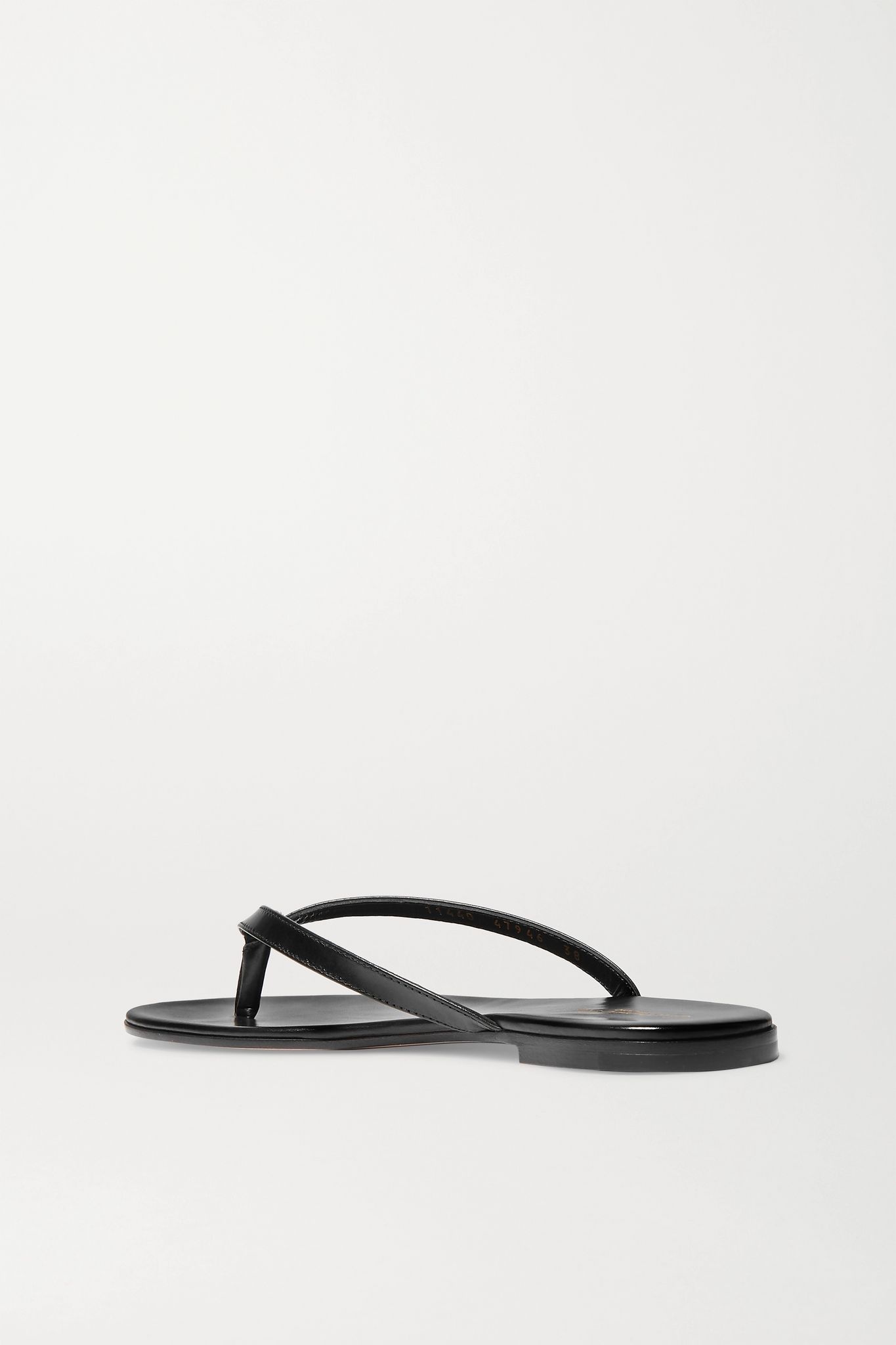 Leather flip flops - 4