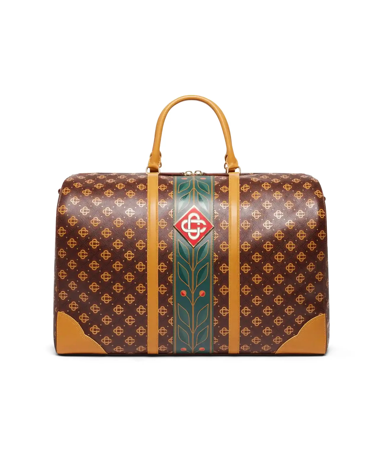 Brown Monogram Weekender - 1