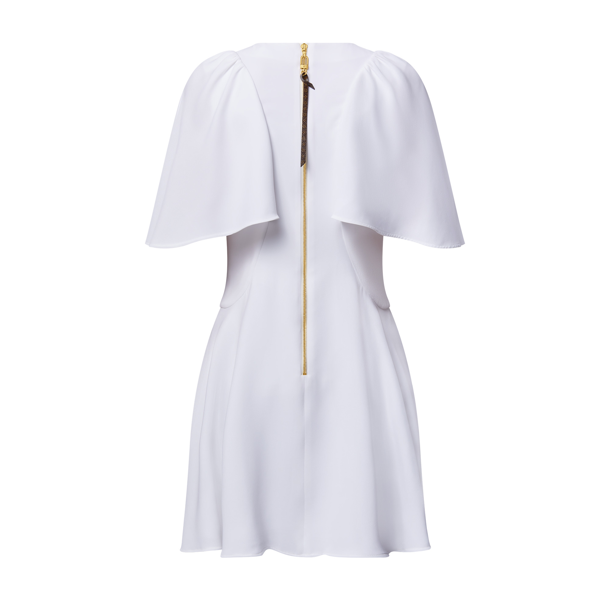 Butterfly Sleeve Mini Dress - 2